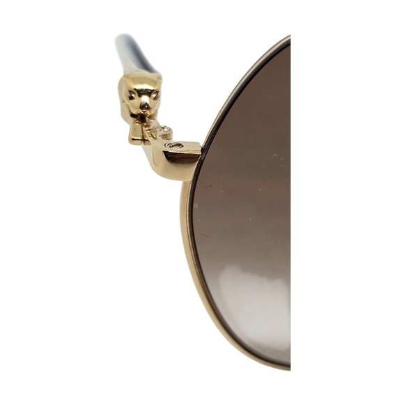 Cartier Brown and Gold Women\'s Sunglasses 100% AUTHENTIC main image 7